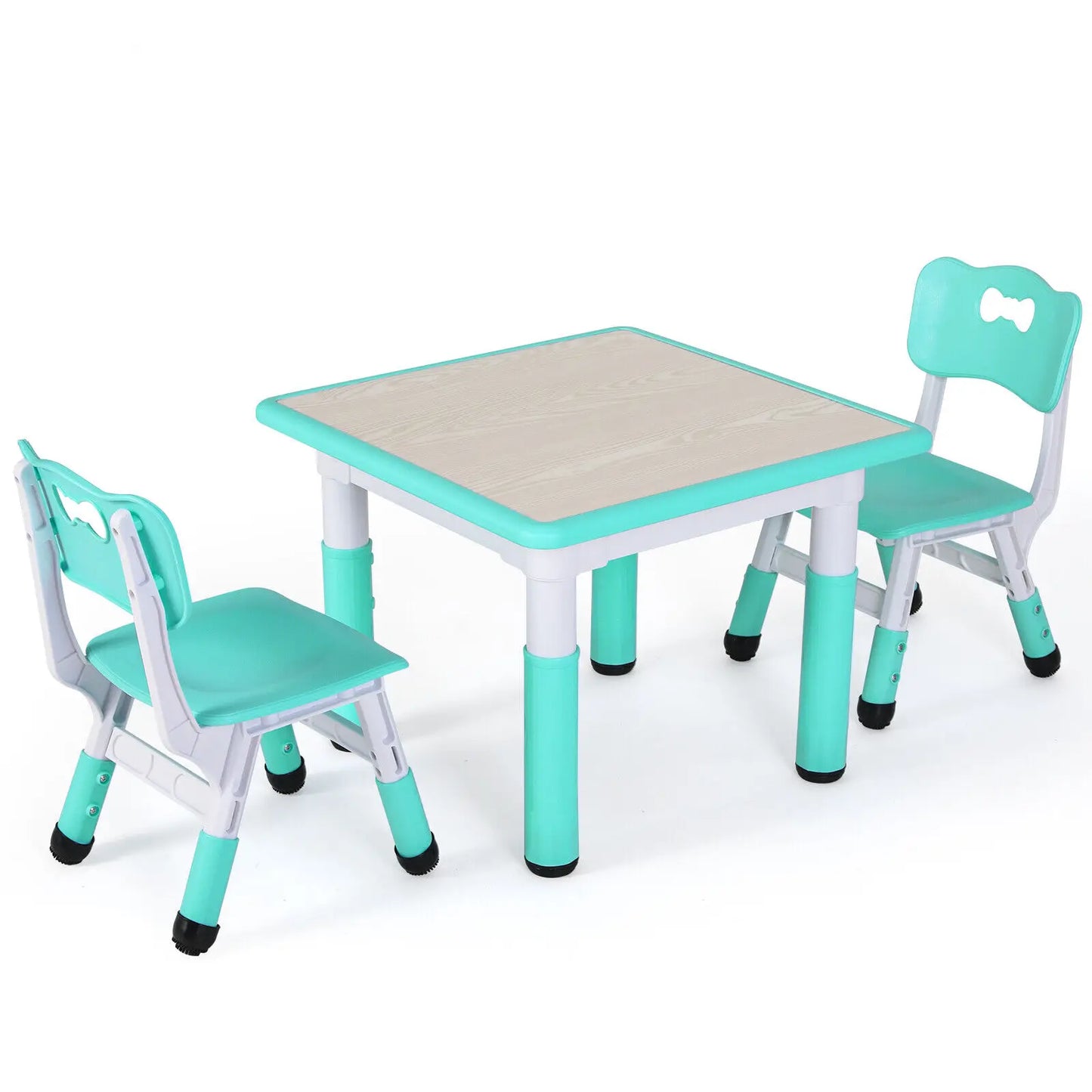 Ensemble de table et 2 chaises réglables pour enfants