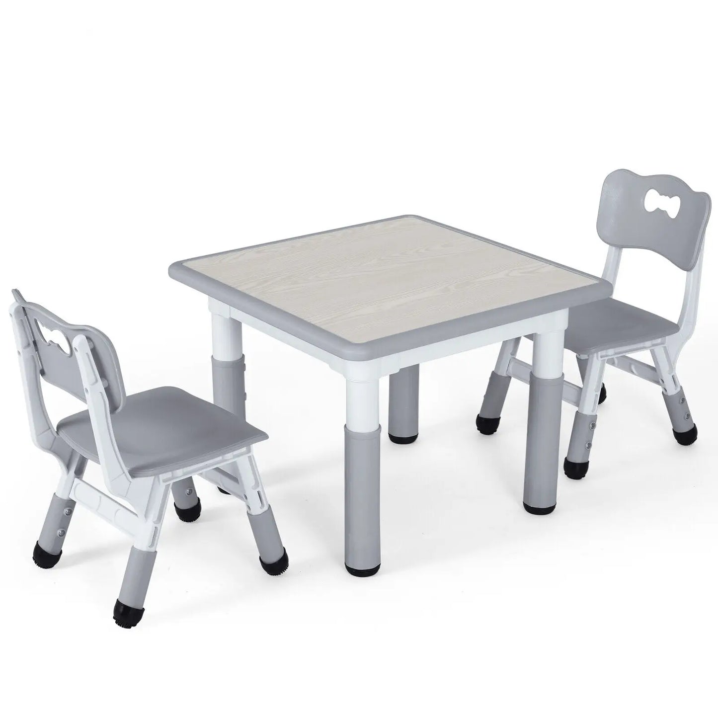 Ensemble de table et 2 chaises réglables pour enfants